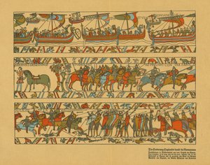 Abschnitte des Teppichs von Bayeux