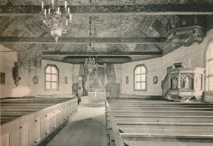 Seglora Kirche, Skansen Freilichtmuseum, Stockholm, 1925