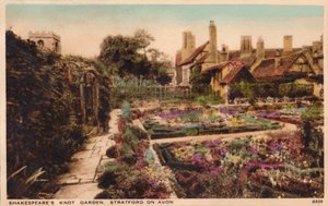 Shakespeares Knotengarten, Stratford-Upon-Avon, ca. 1910 von Unbekannt