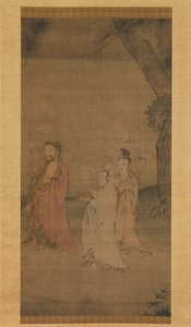 Shakyamuni kommt von den Bergen herab, spätes 13. bis frühes 14. Jahrhundert