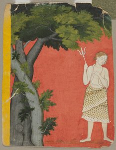 Shiva unter Bäumen, um 1780