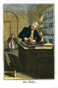 Schuhmacher, 1823 von Unbekannt
