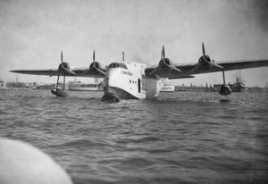 Short Empire Flugboot Corinthian, Alexandria, Ägypten, ca. 1938-1941