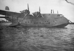 Short Empire Flugboot Corinthian, Alexandria, Ägypten, ca. 1938-1941
