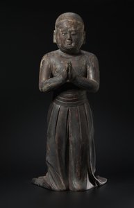 Shotoku Taishi im Alter von zwei Jahren, frühe 1300er