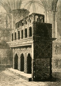 Schrein von Edward dem Bekenner, Westminster Abbey, 1890 von Unbekannt