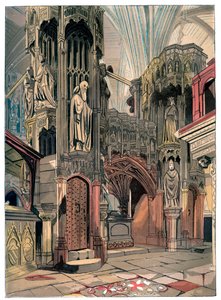 Schrein von Heinrich V., Westminster Abbey, London, ca. 1850