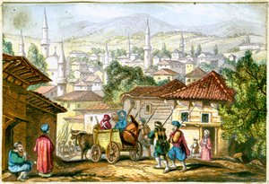 Schumen. Eine Stadt im Nordosten Bulgariens, 19. Jahrhundert von Unbekannt