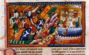 Belagerung von Antiochia, um 1097, 14. Jahrhundert