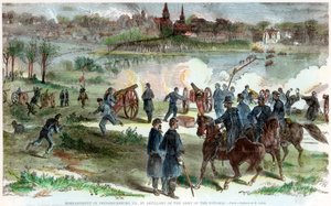 Belagerung von Fredericksburg, Virginia, Amerikanischer Bürgerkrieg, ca. 1864-1865