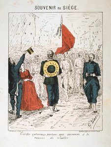 Belagerung von Paris, 1870-1871 von Unbekannt