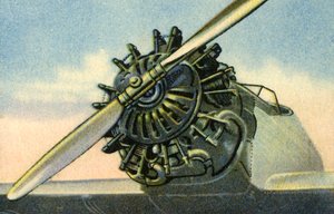 Siemens Sh 20 60 PS Flugzeugmotor, 1932 von Unbekannt