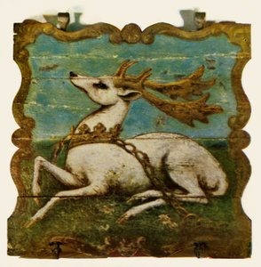 Schild vom Weißen Hirsch, Witley, Surrey, ca. 1750, 1943 von Unbekannt