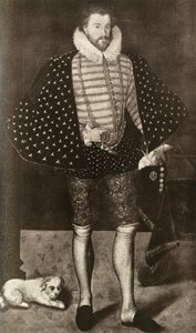 Sir Christopher Hatton, 1909 von Unbekannt