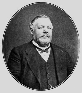 Sir Frank Crisp, englischer Anwalt, Botaniker und Exzentriker