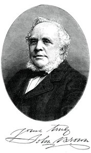 Sir John Brown, britischer Industrieller, ca. 1880 von Unbekannt