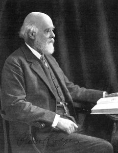 Sir Oliver Joseph Lodge, englischer Physiker und Schriftsteller