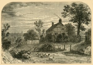 Haus von Sir Richard Steele, Haverstock Hill, ca. 1876