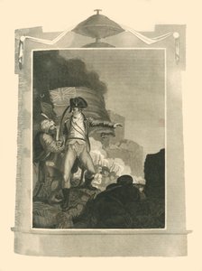 Sir Sidney Smith verteidigt die Bresche bei Acre, 1799, 1816