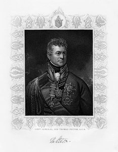 Sir Thomas Picton, britischer Militärführer, 19. Jahrhundert