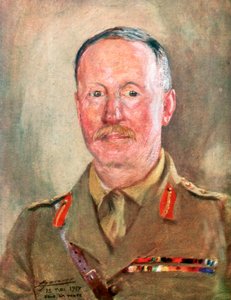 Sir WP Pulteney, britischer General des Ersten Weltkriegs