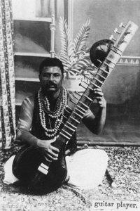 Sitar-Spieler, Indien