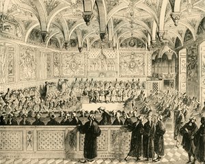 Sitzung des Parlaments von Paris, 1890