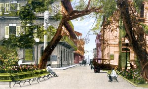 Sechste Straße, Panama-Stadt, um 1900er