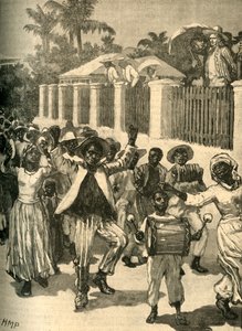 Fest zur Sklavenemanzipation in Barbados, ca. 1834