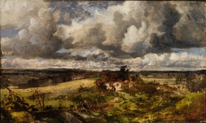 Kleine Landschaft, 19. Jahrhundert von Unbekannt