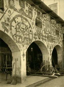 Schmiede in der Abtei Admont, Österreich, ca. 1935 von Unbekannt
