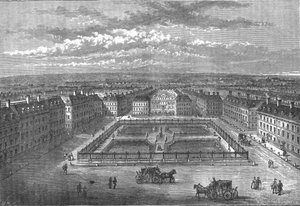 Soho Square, um 1700, 1897