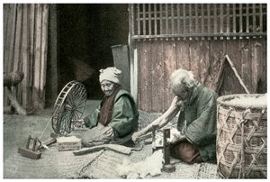 Baumwollspinnen, Japan, 1904