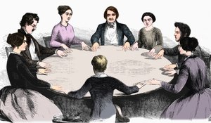 Spiritistisches Treffen in Leipzig, Deutschland von Unbekannt