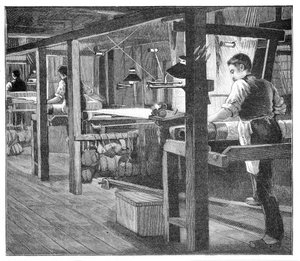 Seidenweber aus Spitalfields, 1893