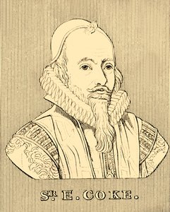 Sr. E. Coke, 1552-1634, 1830