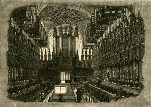 St. Georges Kapelle, Windsor, 1898 von Unbekannt