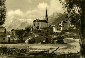 St. Margarets Kirche, Kaprun, Österreich von Unbekannt