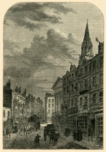 St. Martins Lane, 1820, 1881 von Unbekannt
