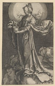St. Maria Magdalena auf den Wolken (Kopie) von Unbekannt