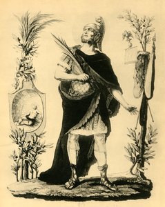 St. Napoleon Römischer Offizier, Märtyrer, frühes 19. Jahrhundert, 1921 von Unbekannt
