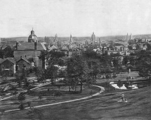 St. Paul von Merriams Hill, Minnesota, USA, um 1900