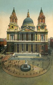 St. Pauls Kathedrale, London, um 1910