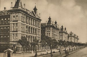 St. Thomas Hospital nach fast 800 Jahren aus Southwark entfernt, ca. 1935