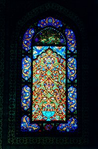 Buntglasfenster, Suleymaniye-Moschee, 1557