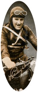 Stanley Woods 1903-1993, irischer Motorradrennfahrer, 1935