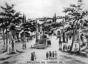 Statue von Karl III., 1903 von Unbekannt