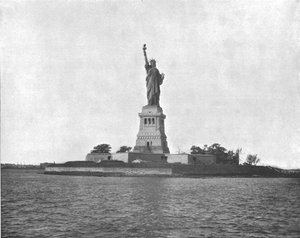 Freiheitsstatue, New York, USA, um 1900