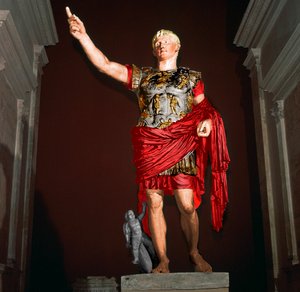 Statue des römischen Kaisers Augustus von Unbekannt