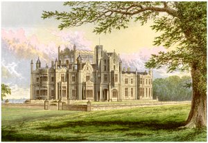 Stourton, Yorkshire, Heim von Lord Stourton, ca. 1880 von Unbekannt